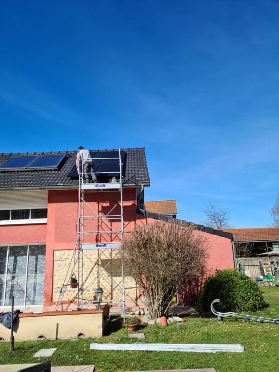 Installation des Panneaux photovoltaïques